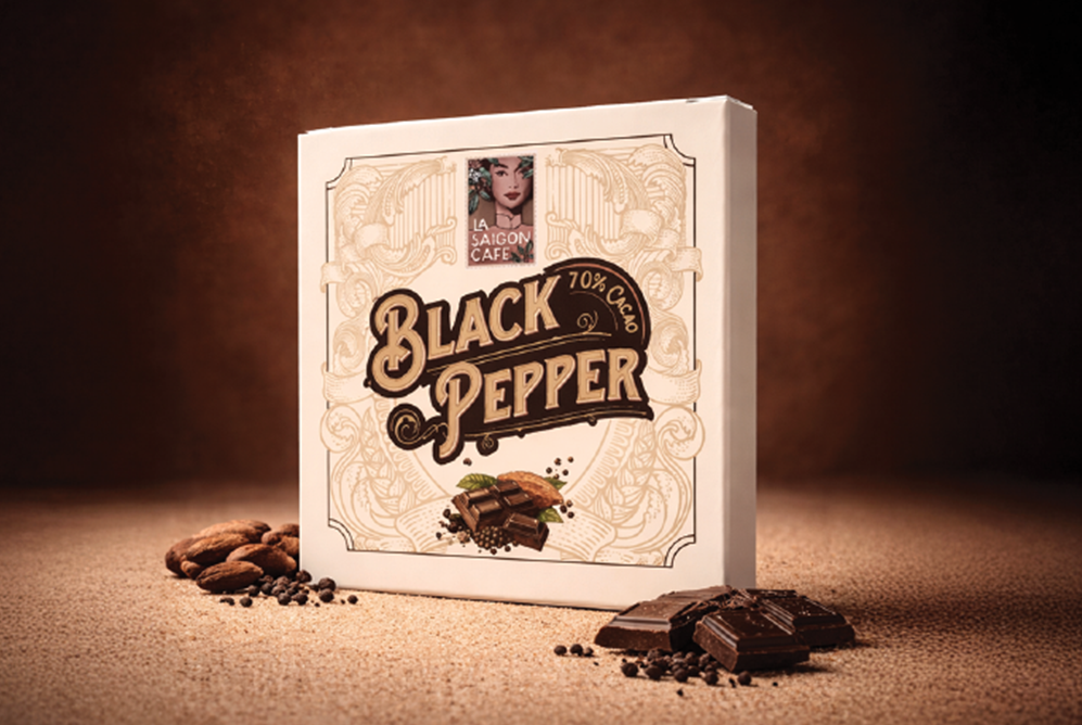 DARK CHOCOLATE WITH BLACK PEPER 70%