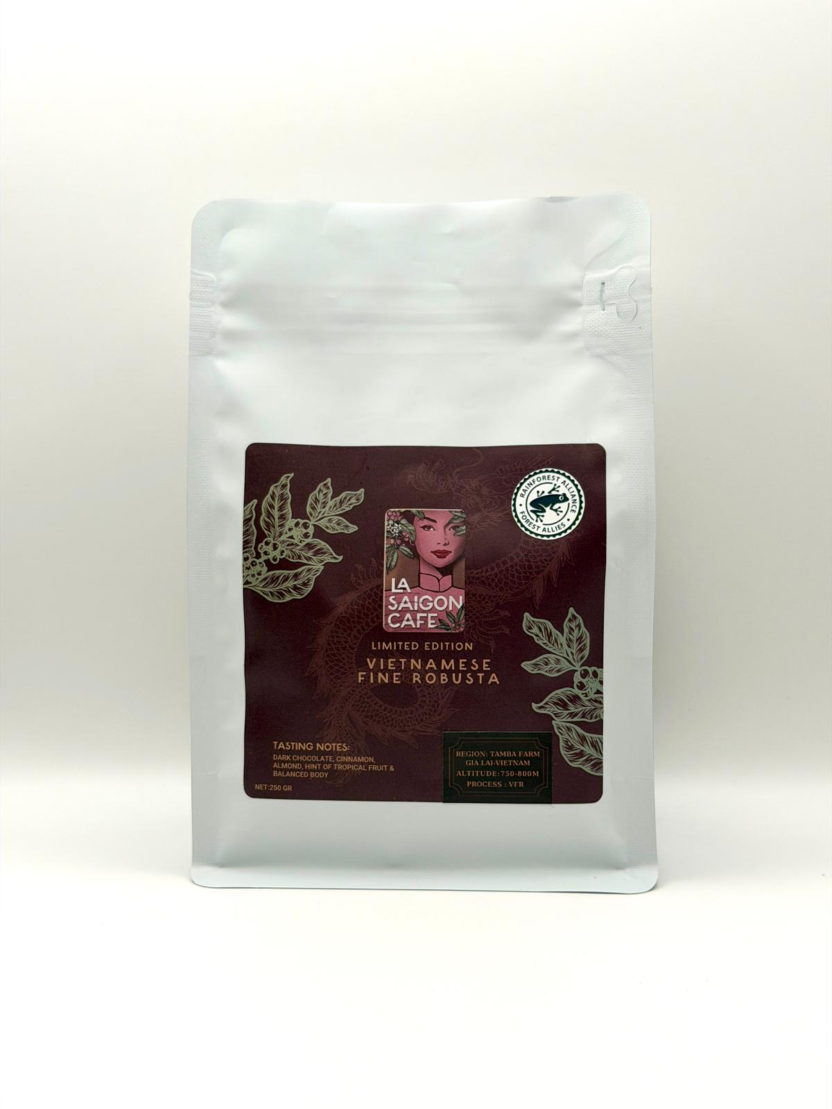 ROBUSTA NATURAL SLOW | MEDIUM ROAST | WHOLE BEAN | 250g & 1kg