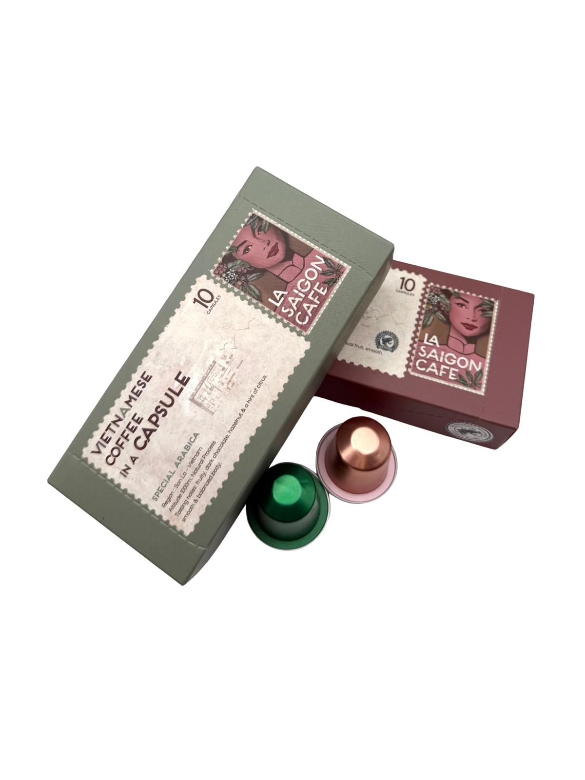 BUNDLE: 2 BOXES OF VIETNAMESE COFFEE CAPSULES (50% OFF 2nd Box)