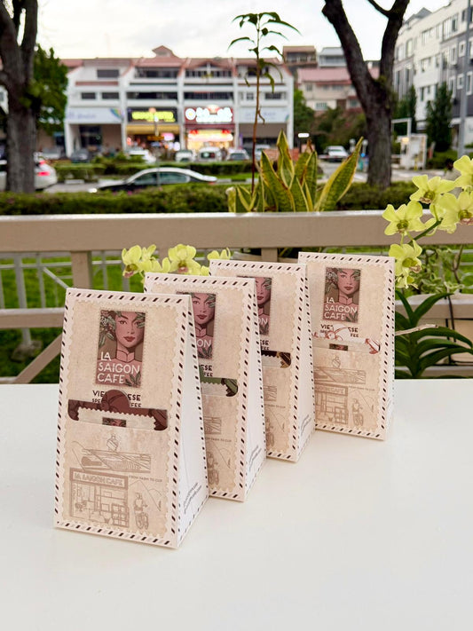 LA SAIGON CAFE 4×150G COFFEE BEAN BUNDLE – MIX ANY FLAVOUR, RAINFOREST ALLIANCE, FRESH ROASTED