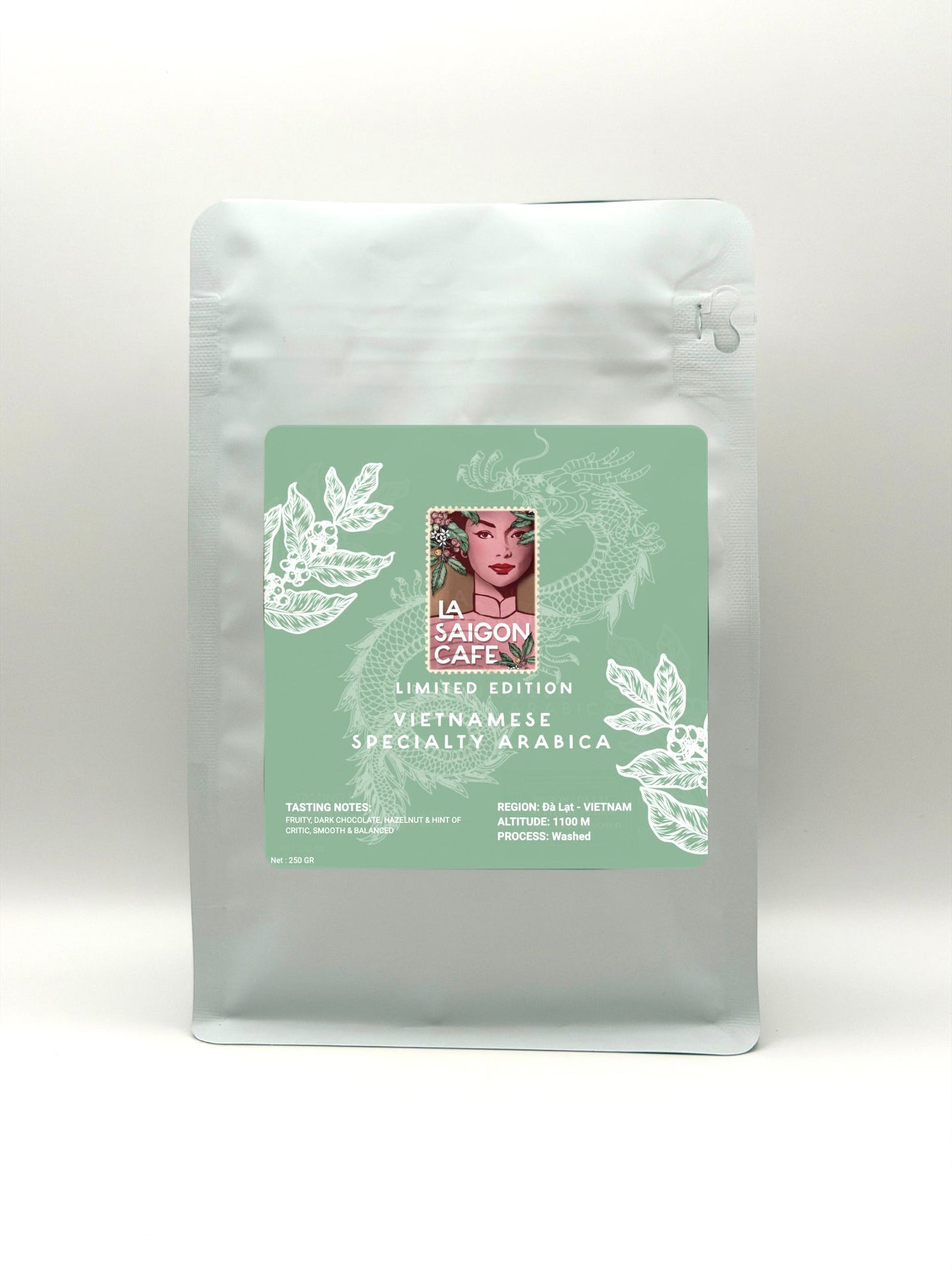 ARABICA - DALAT | MEDIUM ROAST | WHOLE BEAN | 250g & 1kg