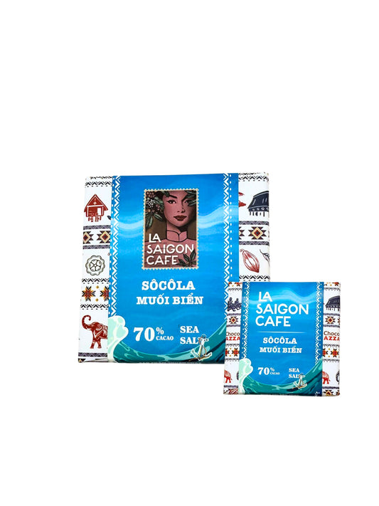 SEA SALT DARK CHOCOLATE 70%