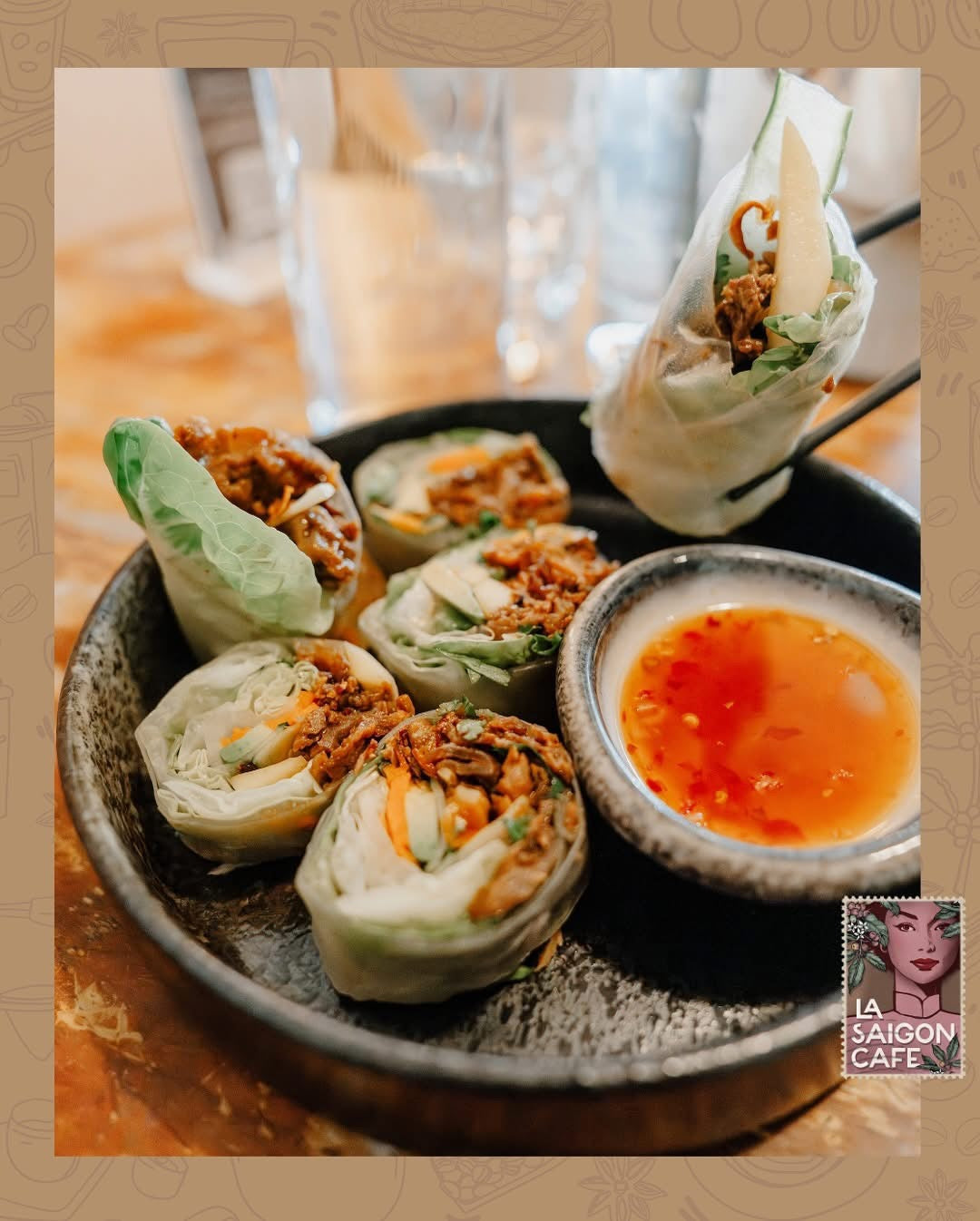 LEMONGRASS BEEF ROLLS