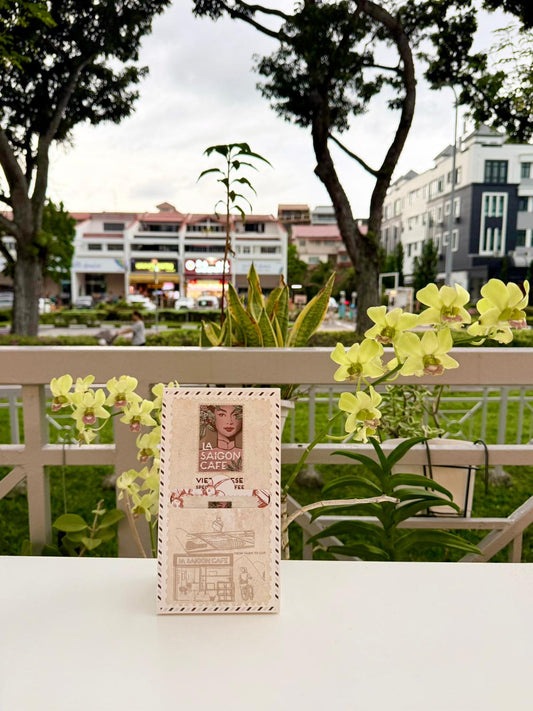 LA SAIGON CAFE - ARABICA DALAT COFFEE BEANS 150G – VIETNAMESE SPECIALTY COFFEE - FRESH ROASTED