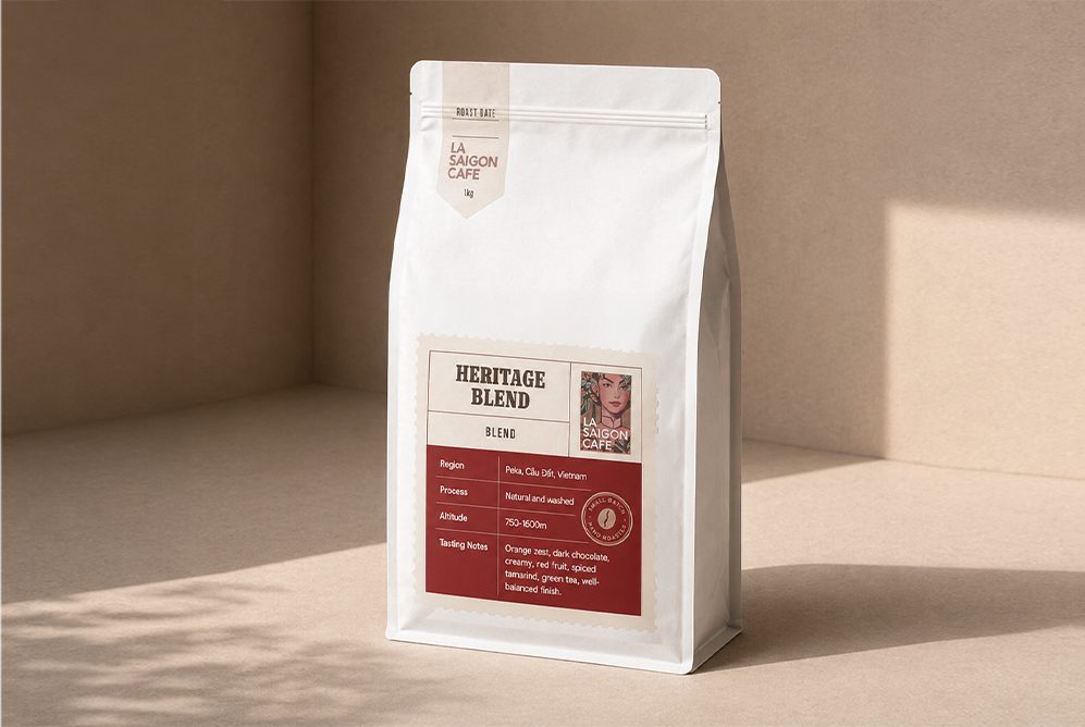 HERITAGE BLEND- Limited Edition – La Saigon Café- 1 KG