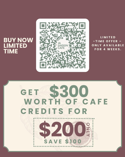 LA SAIGON_$200 Wallet Top-Up for $300 Spending