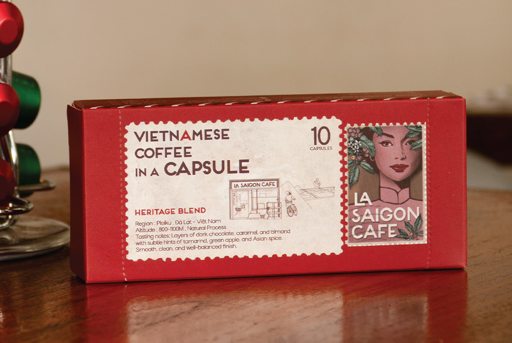 HERITAGE BLEND- Vietnamese Coffee in a Capsule