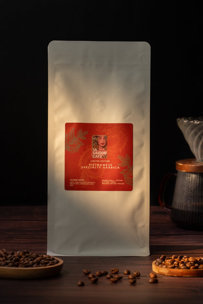 LASAIGONCAFE – Vietnam Arabica Coffee | Mang Den Origin | Medium Roast | Whole Bean | 250g & 1kg