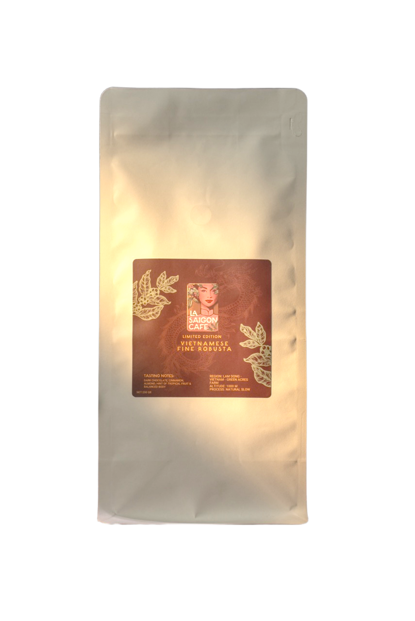 ROBUSTA NATURAL SLOW  | MEDIUM ROAST | WHOLE BEAN | 250g & 1kg