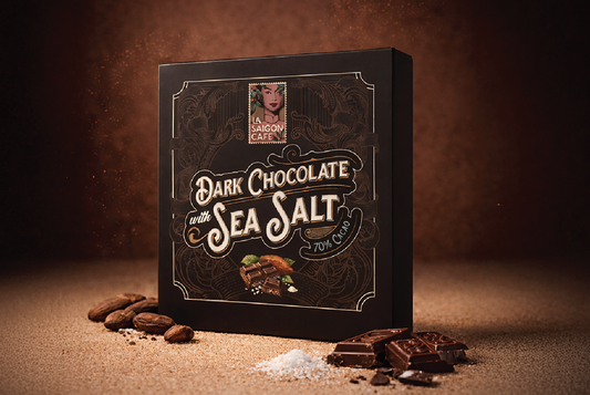 SEA SALT DARK CHOCOLATE 70%