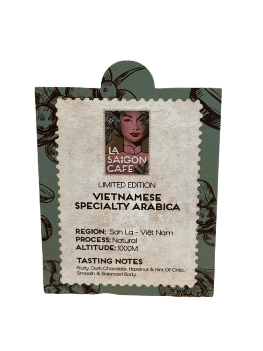 LA SAIGON CAFE - ARABICA SONLA COFFEE BEANS 150G – VIETNAMESE SPECIALTY COFFEE - FRESH ROASTED