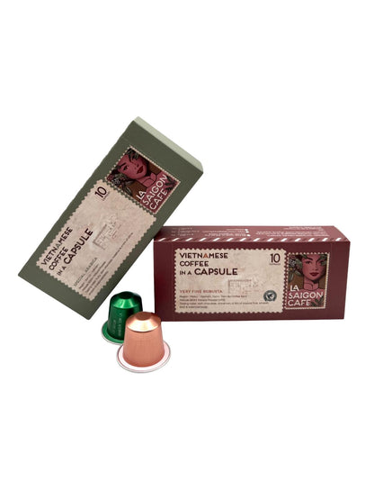 BUNDLE: 2 BOXES OF VIETNAMESE COFFEE CAPSULES (50% OFF 2nd Box)