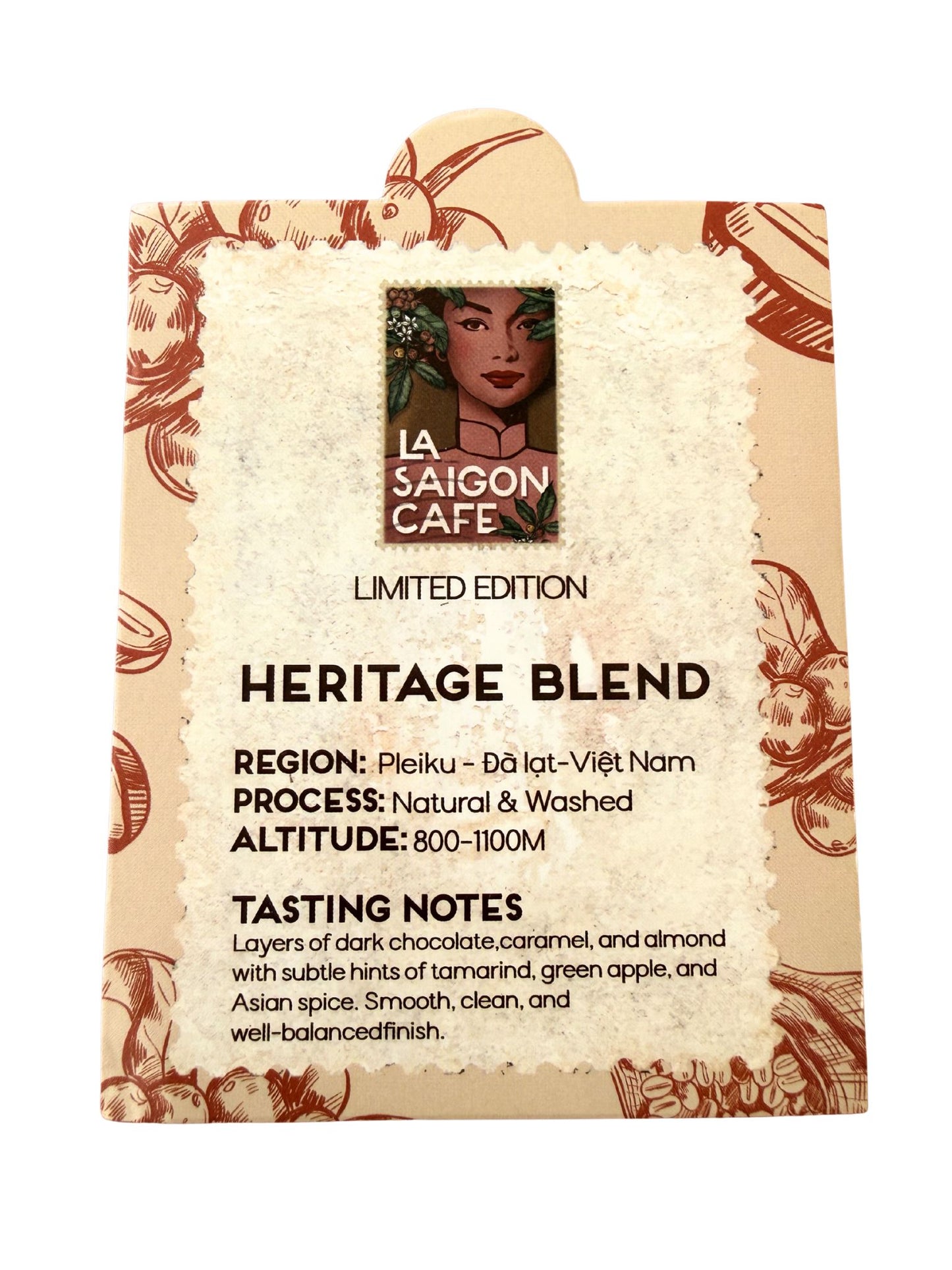 HERITAGE BLEND- Limited Edition – La Saigon Café- 250g Bag