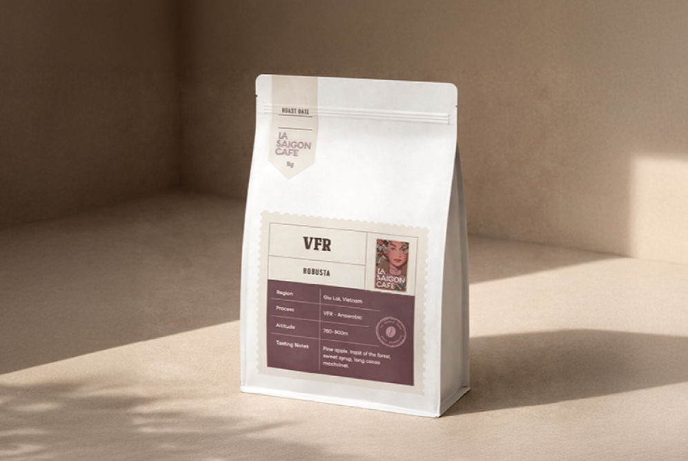 VFR (VERY FINE ROBUSTA)  | MEDIUM ROAST | WHOLE BEAN | 250 Gr